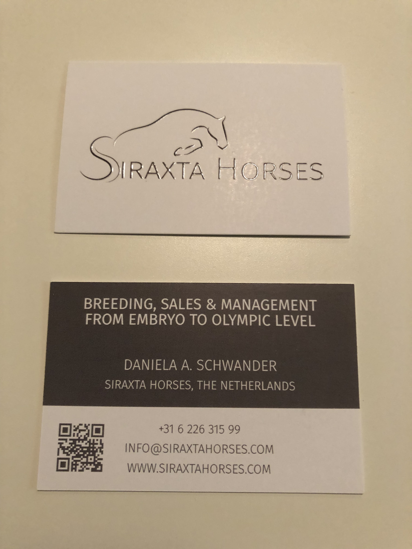 The new business cards arrived today (the logo is a bit shiny and elevated) ?
